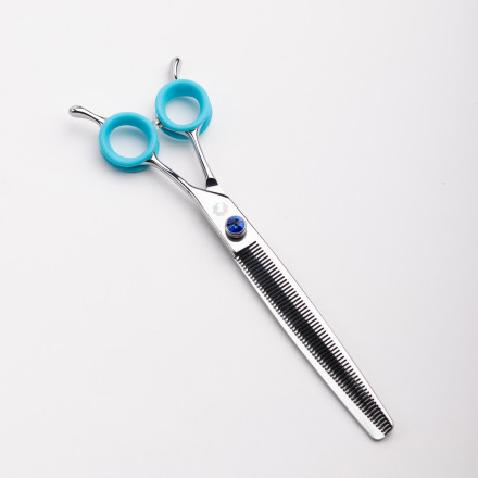 Премиальные филировочный ножницы 8,5" GROOM-САПФИР