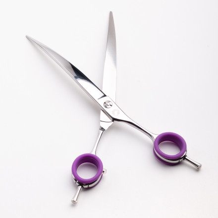 Премиальные изогнутые ножницы ФЛАМИНГО 8,5"