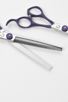 Ножницы филировочные для стрижки животных "ДЕМЕТРА"