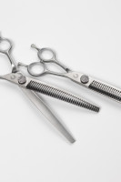 Ножницы изогнутые шанкерные для животных "ВАВИЛОН"