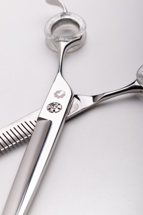 Ножницы филировочные для животных "КРОКОДИЛ"